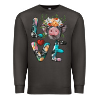Smoke pig love Premium Sweatshirt - BarkalooDesign