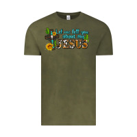 Vintage Olive let me tell you about my jesus Vintage Tee - AdoDesignShop