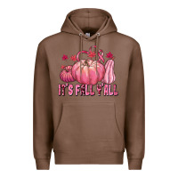 Chestnut its fall yall Premium Hoodie - texasbilliewilder