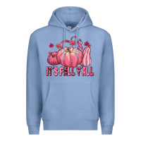 Colony Blue its fall yall Premium Hoodie - texasbilliewilder