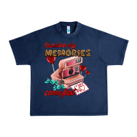 Navy valentines day memories come first Urban Heavy Tee - AdoDesignShop