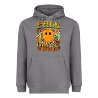 Storm fall vibes smiley face Heavyweight Hoodie - BarkalooDesign
