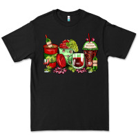 Black wine coffee cups Premium Tee - Zillion Design Studio