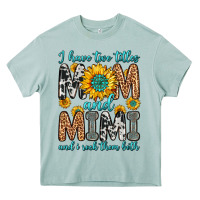 I Have Two Titles Mom And Mimi And I Rock Them Bot Heavy Core Tee | Teevron