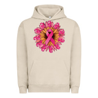 Pigment French Oak Cancer ribbon sunflower Cancer Awareness Urban Hoodie - HowdyJamesFarm