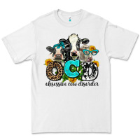 White ocd obsessive cow disorder Premium Tee - AdoDesignShop