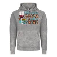 Cloud Rock all i need are books and wine Vintage Hoodie - JahusDesignShop