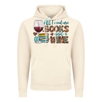 Vintage Artic all i need are books and wine Vintage Hoodie - JahusDesignShop