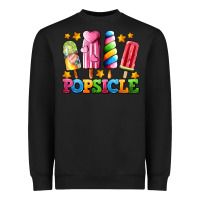 Black popsicle with stars Heavyweight Sweatshirt - AdoDesignShop