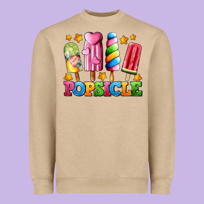 Popsicle With Stars Heavyweight Sweatshirt Designed By Adodesignshop