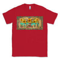 Red western believe leopard aztek license plate template Classic Tee - BarkalooDesign