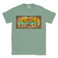 Sage western believe leopard aztek license plate template Classic Tee - BarkalooDesign