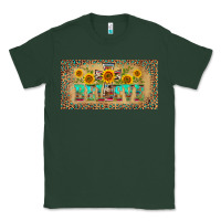 Sports Green western believe leopard aztek license plate template Classic Tee - BarkalooDesign