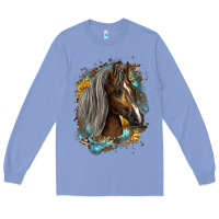 Colony Blue western tennessee horse Long Sleeve Tee - LillyAllenDesigns