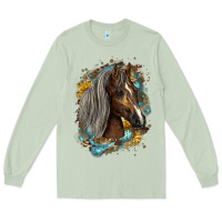 Matcha western tennessee horse Long Sleeve Tee - LillyAllenDesigns