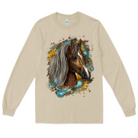 Mushroom western tennessee horse Long Sleeve Tee - LillyAllenDesigns