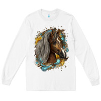 White western tennessee horse Long Sleeve Tee - LillyAllenDesigns