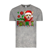 Cloud Rock merry pawmas christmas corgi Vintage Tee - Jasminsmagicworld