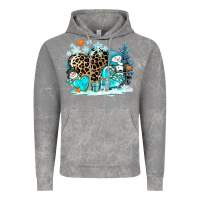 Cloud Rock winter hearts with snowmans Vintage Hoodie - AdoDesignShop