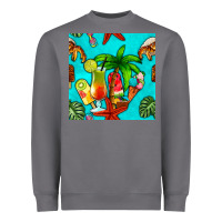 Storm summer drinks and ice cream Heavyweight Sweatshirt - BundleAndBundleShop