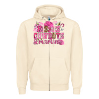 Sandshell kisses cowboys martinis Zipper Hoodie - NancyCooperArtShop