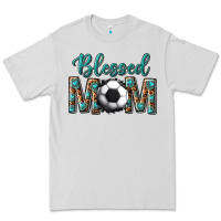 Dove Grey western blessed mom with soccer Premium Tee - texasbilliewilder