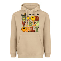 Mushroom halloween good vibes only Heavyweight Hoodie - BarkalooDesign