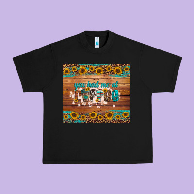 You Had Me At Coffee Urban Heavy Tee Designed By Artiststas