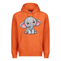 Carrot elephant Premium Hoodie - texasbilliewilder