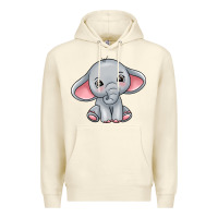 Sandshell elephant Premium Hoodie - texasbilliewilder