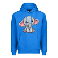 True Royal elephant Premium Hoodie - texasbilliewilder