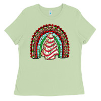 Matcha little debbie tree cakes rainbow Ladies Tee - JahusDesignShop