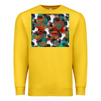Lemon holstein cows with gemstone Premium Sweatshirt - BarkalooDesign