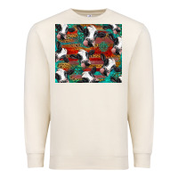 Sandshell holstein cows with gemstone Premium Sweatshirt - BarkalooDesign