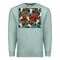 Seafoam holstein cows with gemstone Premium Sweatshirt - BarkalooDesign
