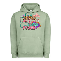 Pigment Oil Green I'm a Nurse what's your superpower Urban Hoodie - CowGirlArtShop