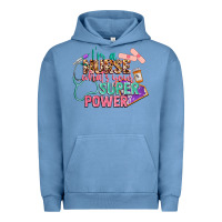 Pigment Pebble Blue I'm a Nurse what's your superpower Urban Hoodie - CowGirlArtShop