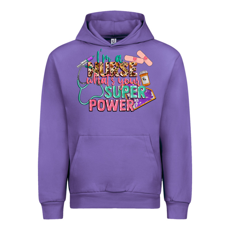 I'm A Nurse What's Your Superpower Urban Hoodie by CowGirlArtShop | Teevron