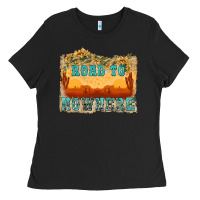 Black road to nowhere tbw Ladies Tee - texasbilliewilder