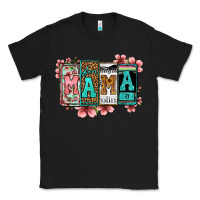 Black license letters floral mama Classic Tee - Jasminsmagicworld
