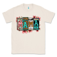 Natural license letters floral mama Classic Tee - Jasminsmagicworld