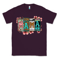 Plum license letters floral mama Classic Tee - Jasminsmagicworld