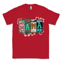Red license letters floral mama Classic Tee - Jasminsmagicworld