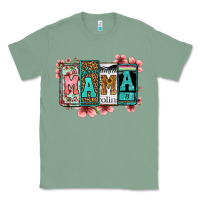 Sage license letters floral mama Classic Tee - Jasminsmagicworld