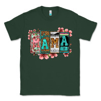 Sports Green license letters floral mama Classic Tee - Jasminsmagicworld