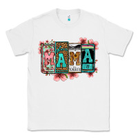 White license letters floral mama Classic Tee - Jasminsmagicworld