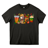 Asphalt spanish teacher coffee cups Heavy Core Tee - texasbilliewilder