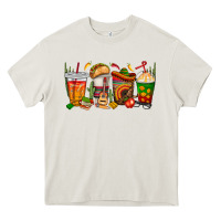 Cream spanish teacher coffee cups Heavy Core Tee - texasbilliewilder