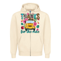 Sandshell thanks for the ride Zipper Hoodie - NancyCooperArtShop