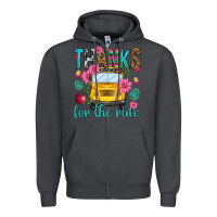 Smoke thanks for the ride Zipper Hoodie - NancyCooperArtShop